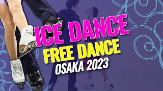 Junior Ice Dance Free Dance | Osaka 2023 | #JGPFigure