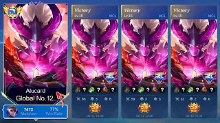 GLOBAL ALUCARD PERFECT BUILD FOR MCL!!! 🏆 (AUTO CHAMPION) - 💯