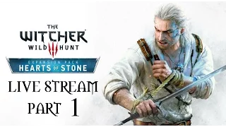 The Witcher 3: Heart of Stone DLC Live Stream #1