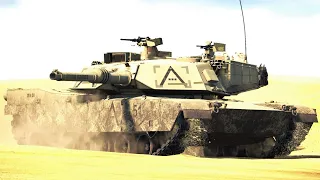 M1A1 Abrams Main Battle Tank + Nuke ☢️ Gameplay || War Thunder