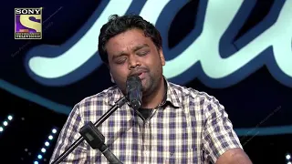 Satyendra arya in Indian idol