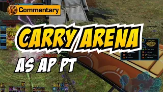 SWTOR PVP Commentary: How to CARRY ARENA as AP PT (How to dps as first target, delaying fuel etc.)