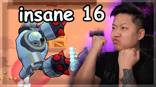 beating insane 16 on boss fight