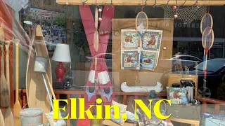 I'm visiting every town in NC - Elkin, North Carolina