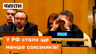 З такими союзниками РФ ЗАЛИШИТЬСЯ З НОСОМ. Росію поставили на місце в ООН