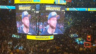 NBA Finals 2018 Golden State Warriors Championship celebration from Oracle Arena!!!