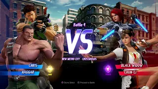 Chris & Haggar Arcade mode | Marvel vs Capcom Infinite