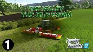 Fresh Start Lets Play on New Map The Valley The Old Farm Series Episode 1 (FS22)