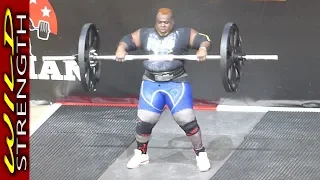 Iron Biby Axel Press World Record 217kg / 478lbs Attempt