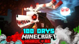 I Survived 100 days As A NIGHTMARE WENDIGO in Minecraft Hardcore HINDI