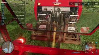 FARMING SIMULATOR 22 proljetno junisko baliranje za bale wraping sa IMT 533 DELUXE