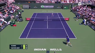 Carlos Alcaraz Amazing Shot 丨 Indian Wells 2022