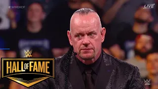 “Never Say Never”: The Undertaker Breaks Down at the WWE Hall of Fame 2022