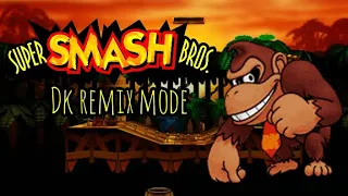 super smash bros remix 1.5.0 donkey kong classic mode remix