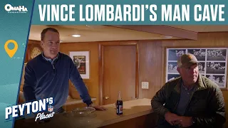 Peyton and Brett Favre Visit Vince Lombardi's Man Cave | Peyton's Places