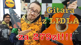 Kupiłem w Lidlu gitarę klasyczną za 279zł!!! Recenzja, brzmienie tego cuda!