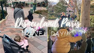 Disneyland Paris Travel Day | First visit to the parks | Le shuttle fail | Hotel Santa Fe