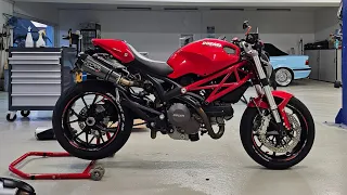 DUCATI MONSTER 796 GPR EXHAUST SOUND