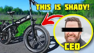 This ELECTRIC BIKE COMPANY is CATFISHING their Customers!