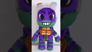 CUSTOM Rise of the TMNT Plush Figures (Teenage Mutant Ninja Turtles Toys)