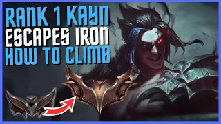 FINAL Game in Iron HOW TO ESCAPE ELO HELL!  | Unranked To Challenger - League of Legends