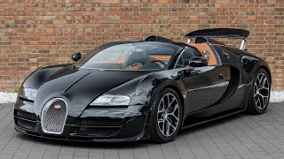 2013 Bugatti Veyron Grand Sport Vitesse - Full Black Carbon - Walkaround & Interior