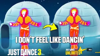 JUST DANCE COMPARISON - I DON'T FEEL LIKE DANCIN' | Scissor Sisters