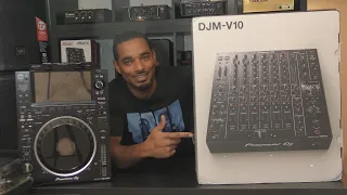 Pioneer DJ DJM-V10 Unboxing & First Impressions