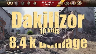 World Of Tanks  - Dakillzor with Progetto 46 8.4K damage and 10 kills