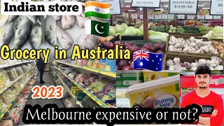 Grocery shopping price in melbourne australia 2023🇦🇺 #indianstore