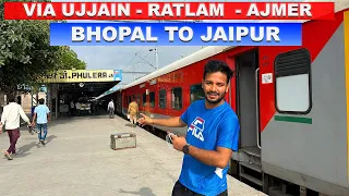 *Nam ki Express hai ye * Bhopal Jaipur express Monsoon Journey