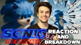 Sonic The Hedgehog Movie (2019) Trailer Reaction and Breakdown