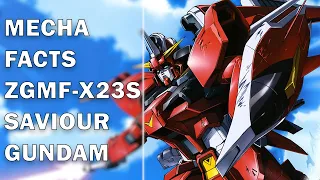 Mecha Facts Episode 18: ZGMF-X23S Saviour Gundam