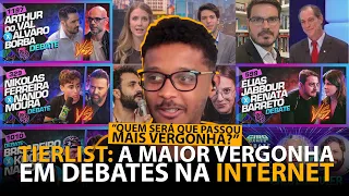 QUAL FOI A MAIOR VERGONHA EM DEBATE DA INTERNET BRASILEIRA?