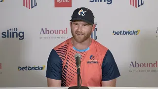 MI New York vs SF Unicorns Postgame Press Conference, July 14, 2023: Tim David, Corey Anderson