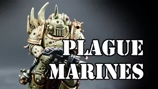 How to paint Death Guard Plague marines