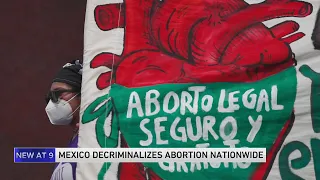 Mexico decriminalizes abortion, extending Latin American trend of widening access to procedure