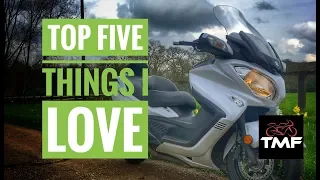 Suzuki Burgman 650 Executive | Top 5 things I love