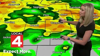 Tracking heavy rain Friday, then rain-snow mix to follow in Metro Detroit