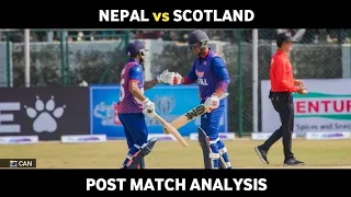 Nepal vs Scotland | Post Match Analysis | ICC CWC League 2 | Round 19 Match 3 | Daily Cricket