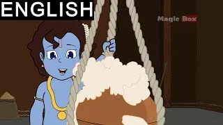 Krishna And Pot Of Butter - Sri Krishna In English -  Watch this most popular Animated/Cartoon Story