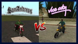 GTA SanAndreas Sanchez VS GTA ViceCity Sanchez | Dream Gangsters Gaming