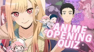 ANIME OPENING QUIZ - LAST 10 SECONDS ONLY VOCALS EDITION - 40 OPENINGS + BONUS ROUNDS