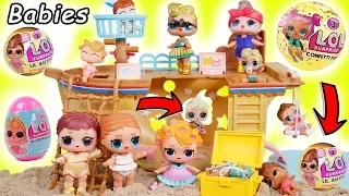 LOL Surprise Doll Lil Luxe Confetti Pop Spin Series 3 Baby + Babysits Lil Sisters Happy Blind Bags!