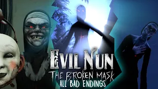 EVIL NUN THE BROKEN MASK ALL BAD ENDINGS LEAK