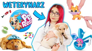 Zostałam WETERYNARZEM 👩‍⚕️ LECZĘ CHORE PIESKI 💉 Pet Rescue