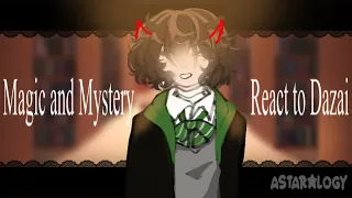 Magic and Mystery/Coil react to Dazai!! || BSD x HP crossover—Gacha