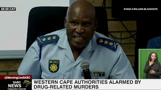 Crime Stats | Western Cape authorities alarmed by drug-related murders