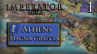 Athens In Chains – Iornman – 1.4 – Magna Graecia – Archimedes – Imperator: Rome – Part 1