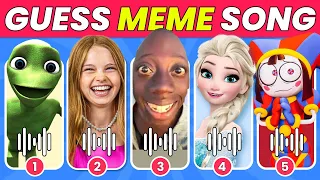 🎵🔥GUESS MEME & WHO'S DANCING🎤Salish Matter, Tenge Tenge, MrBeast, Elsa, Panda, Lay Lay, King Ferran